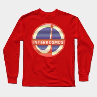 Interkosmos Soviet Space Program Long Sleeve T-Shirt